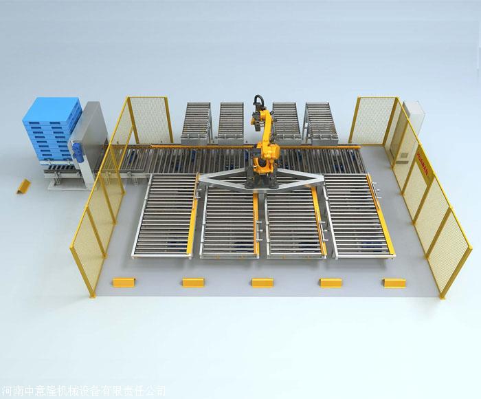 全自动码垛机 化肥企业提升生产率的智能引擎
